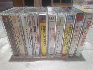 Vintage Country Cassette Tape Lot 10 Emmylou Harris Kenny Rogers Mattea Bogguss